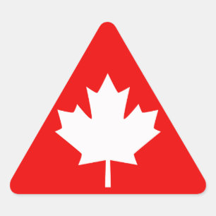 Canada Established 1867 150 Years Style Triangle Sticker
