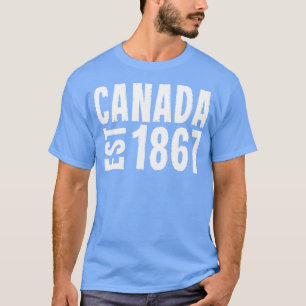 Canada Established 1867 Anniversary 150 Years 1 T-Shirt
