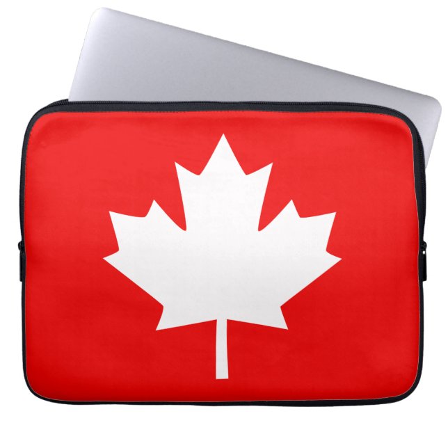 Canada Established 1867 Anniversary 150 Years Laptop Sleeve (Front)