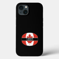 Canada Established 1867 Maple Leaf Flag White Text
