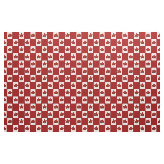 Canada Fabric Canada Flag Fabric Customised Fabric (Yard)