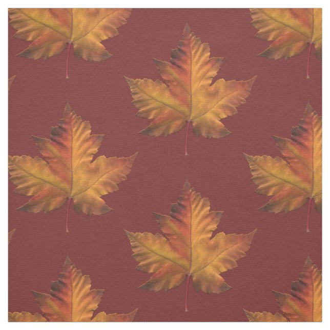 Canada Fabric Canada Maple Leaf Fabric Customise (Swatch)