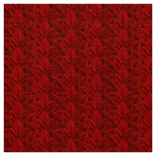 Canada Fabric Canada Maple Leaf Fabric Flag Fabric (Swatch)