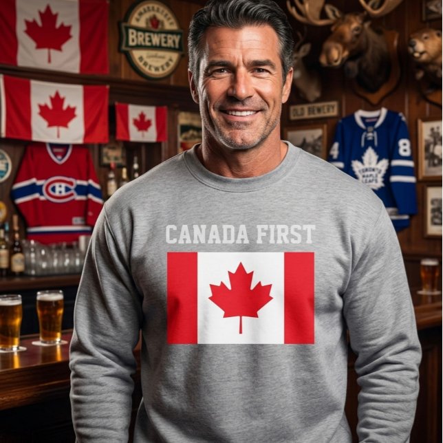 Canada First. Conservative Canada. Sweatshirt (Creator Uploaded)
