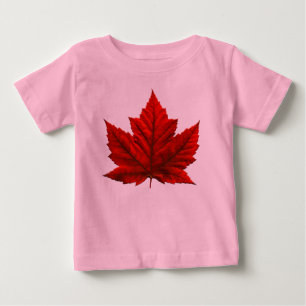 Canada Flag Baby Tootoo Canada Baby Bodysuits