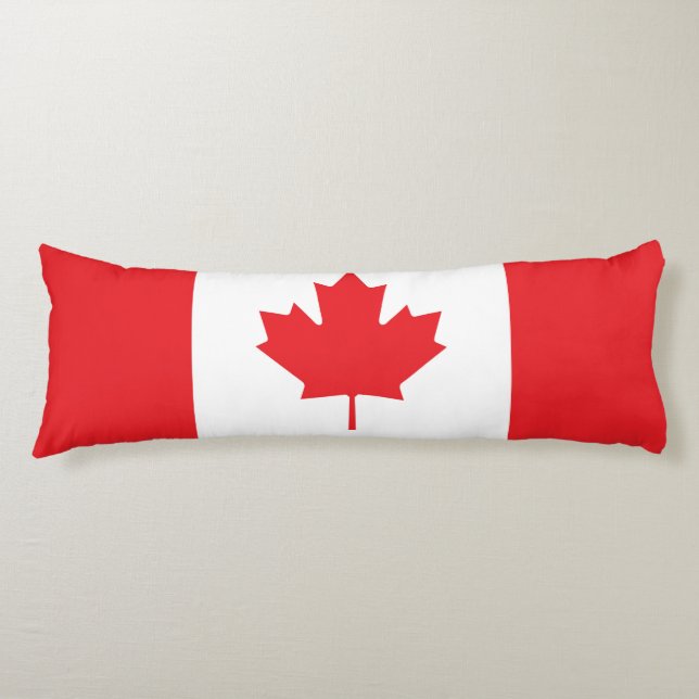 Canada flag body cushion (Front)