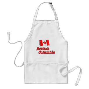 Canada Flag - British Columbia Standard Apron