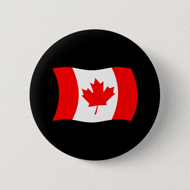 Canada Flag Button (Front)