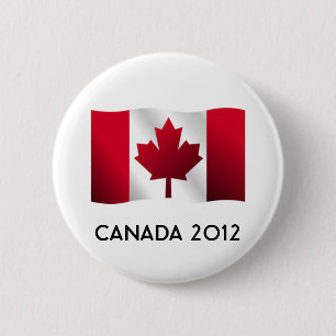 Canada Flag Button 2012