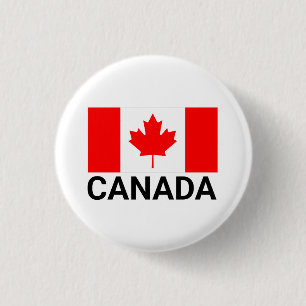 Canada Flag Canadian Flag ,canadian flag,canada fl 3 Cm Round Badge