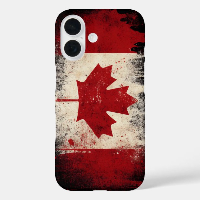 Canada Flag Case-Mate iPhone Case (Back)