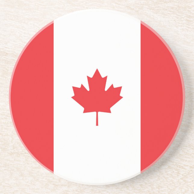Canada flag coaster (Front)