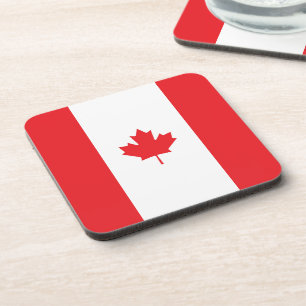 Canada flag coaster