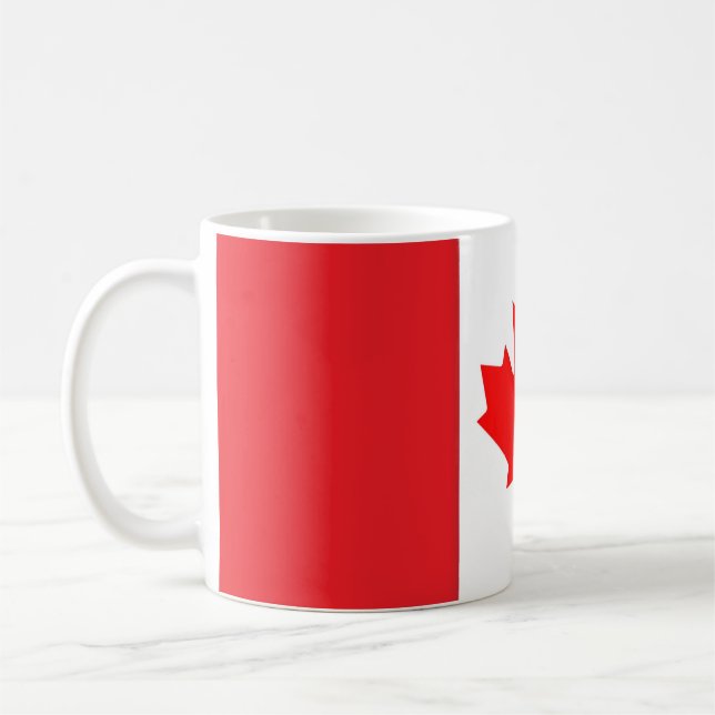 Canada Flag Coffee Mug (Left)