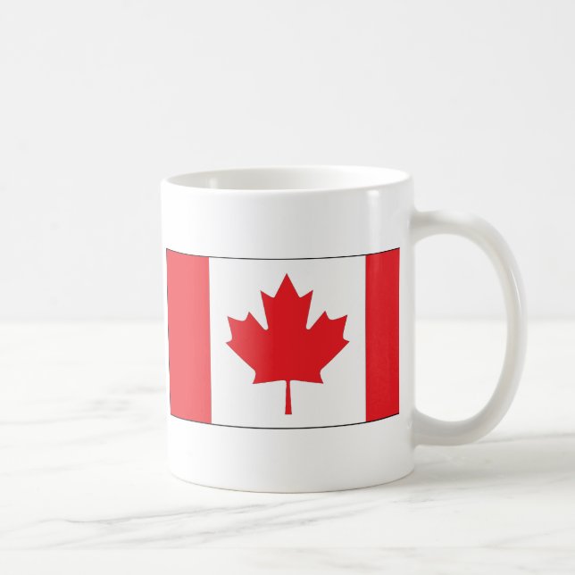 Canada Flag Coffee Mug (Right)