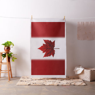 Canada Flag Fabric Customised Canada Fabric