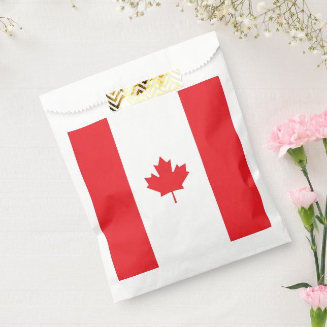 Canada flag favour bags (Sealed)