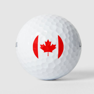 Canada Flag Golf Balls