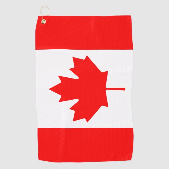Canada Flag Golf Towel (Front)