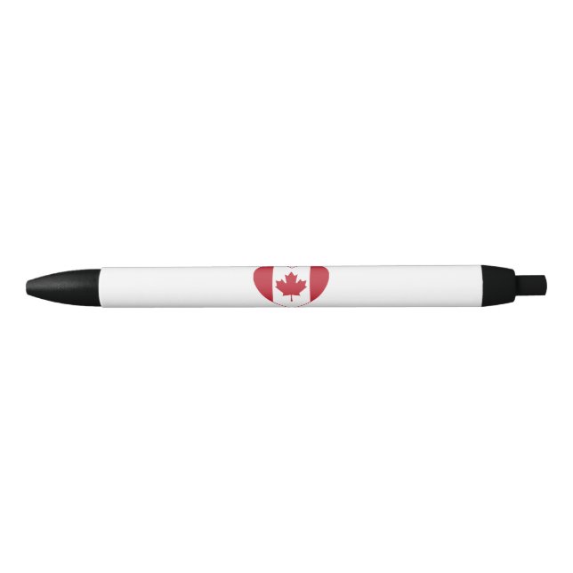 Canada Flag Heart Pen (Front)