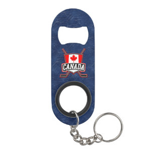 Canada Flag Hockey Logo