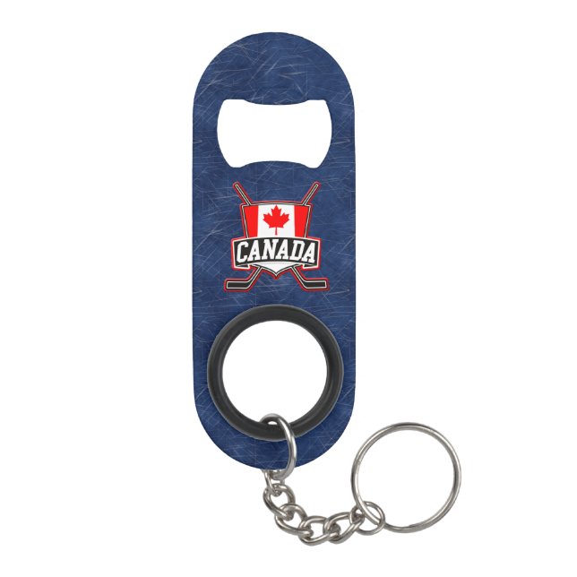 Canada Flag Hockey Logo (Back)