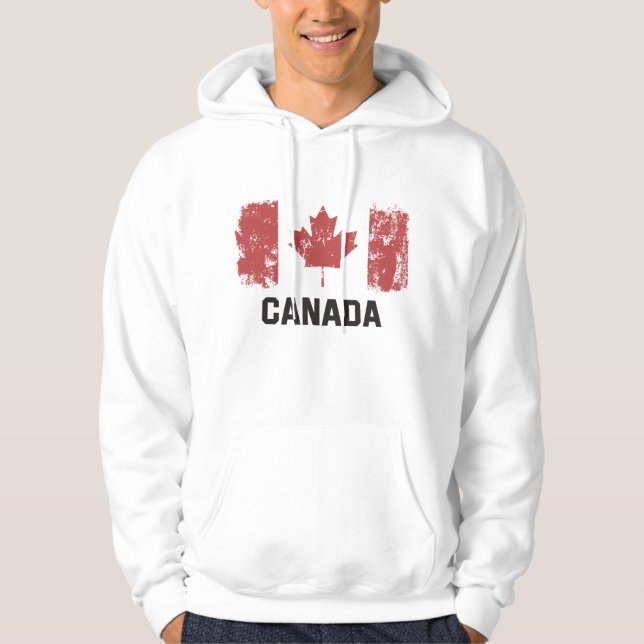 Canada Flag Hoodie (Front)