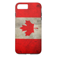 Canada Flag in Grunge