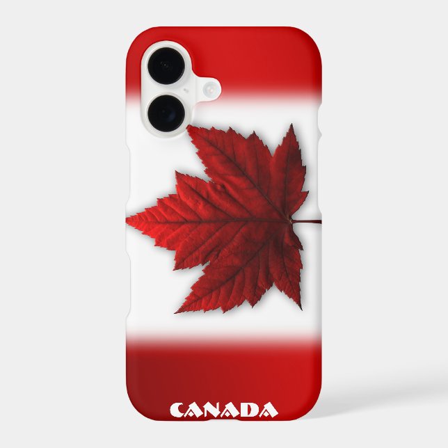 Canada Flag iPhone 7 Case Canada Smartphone Case (Back)