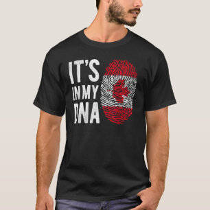 Canada Flag  Its In My Dna Canadian Pride Men Wome T-Shirt