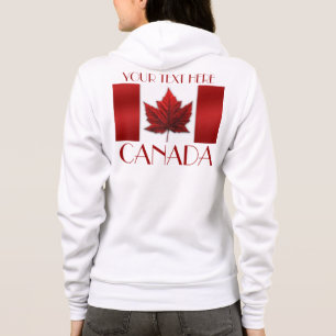 Canada Flag Jacket Personalised Souvenir Jacket Hoodie