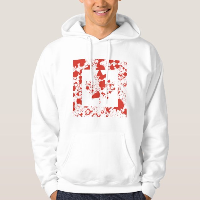 CANADA FLAG KCALIMA effect by Masanser Hoodie (Front)
