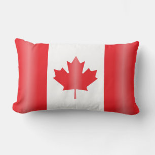 Canada flag lumbar cushion