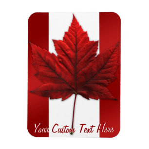 Canada Flag Magnet Canada Personalised Magnet
