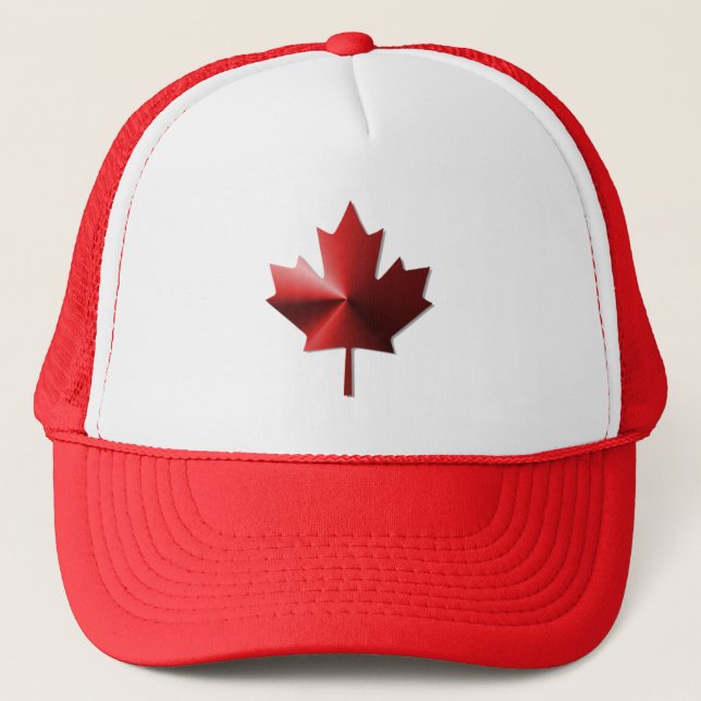 Canada Flag Maple Leaf Hat (Front)