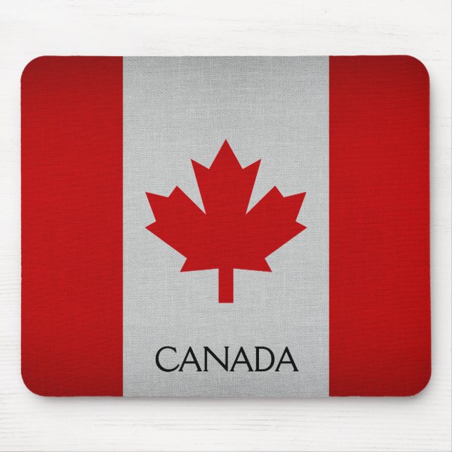 Canada Flag Mouse Pad (Front)