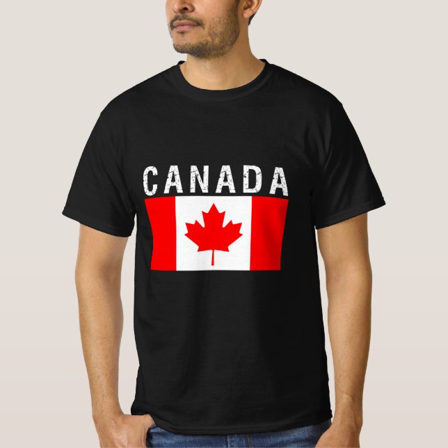 Canada,flag of Canada T-Shirt (Front)