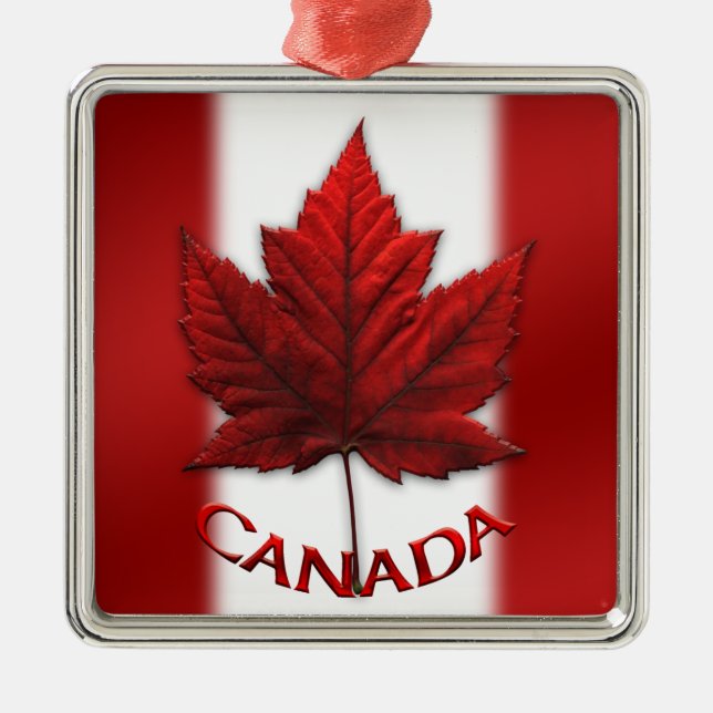 Canada Flag Ornament Souvenirs & Canada Gifts (Front)