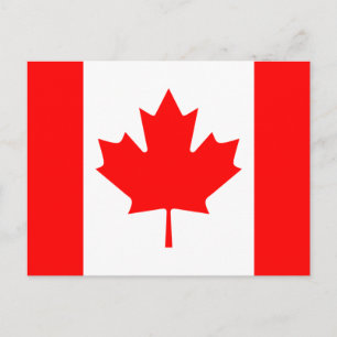 Canada Flag Post Card