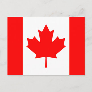 Canada Flag Post Card