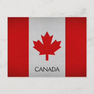 Canada Flag Postcard