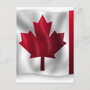 Canada Flag Postcard
