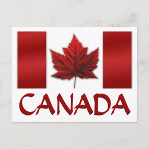 Canada Flag Postcards Canadian Souvenir Postcards