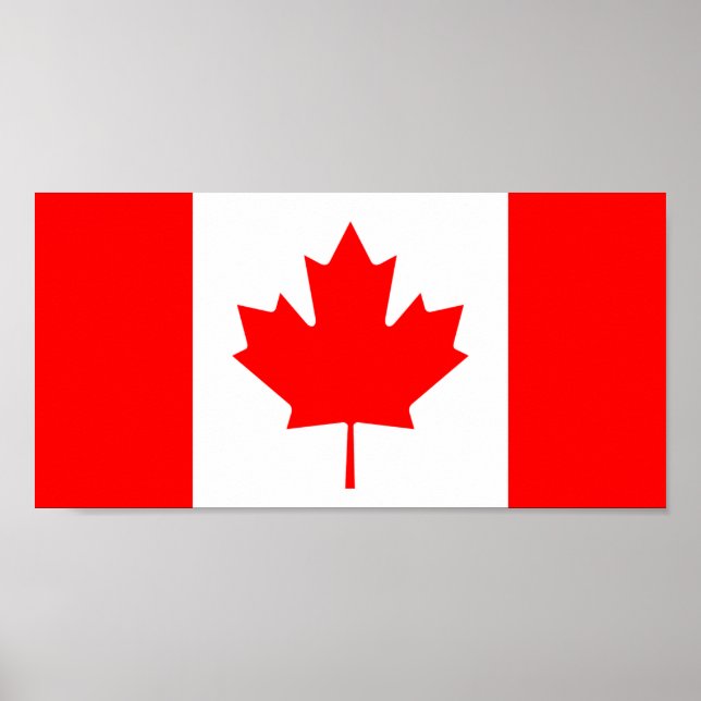 Canada Flag Poster (Front)