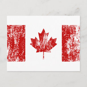Canada Flag Pride Postcard