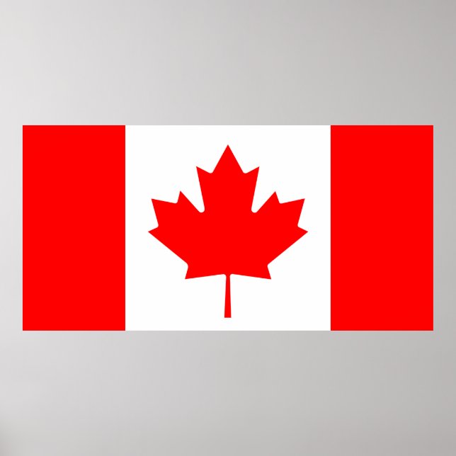 Canada flag quality poster (Front)