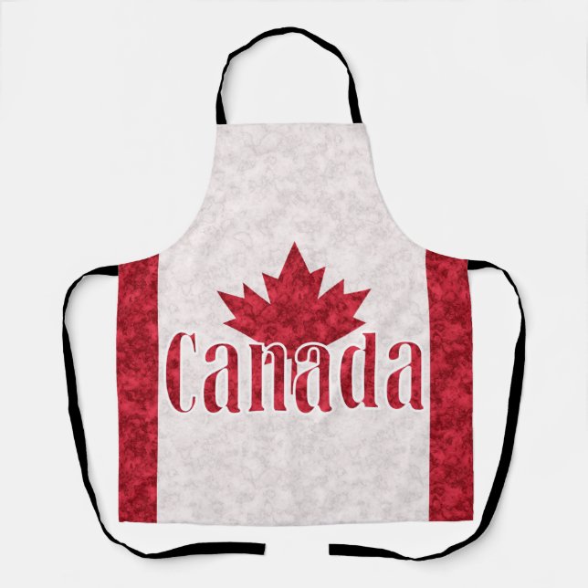 Canada, flag shower  apron (Front)