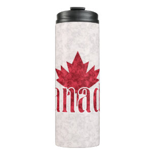 Canada, flag shower thermal tumbler
