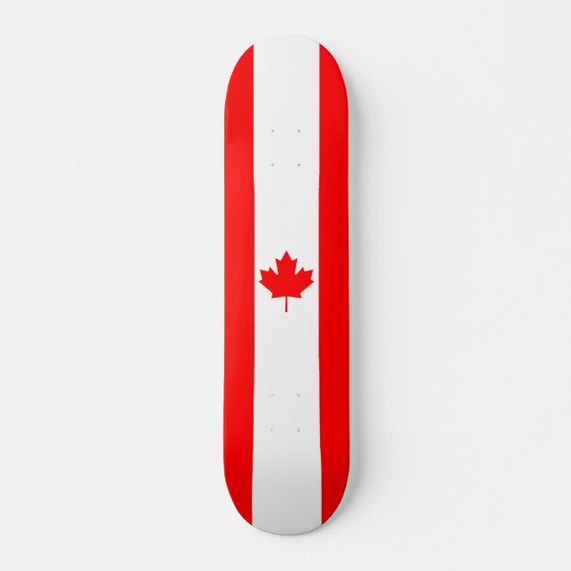 Canada Flag Skateboard (Front)