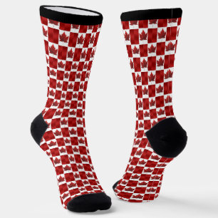 Canada Flag Socks Canada Souvenir Socks Customize
